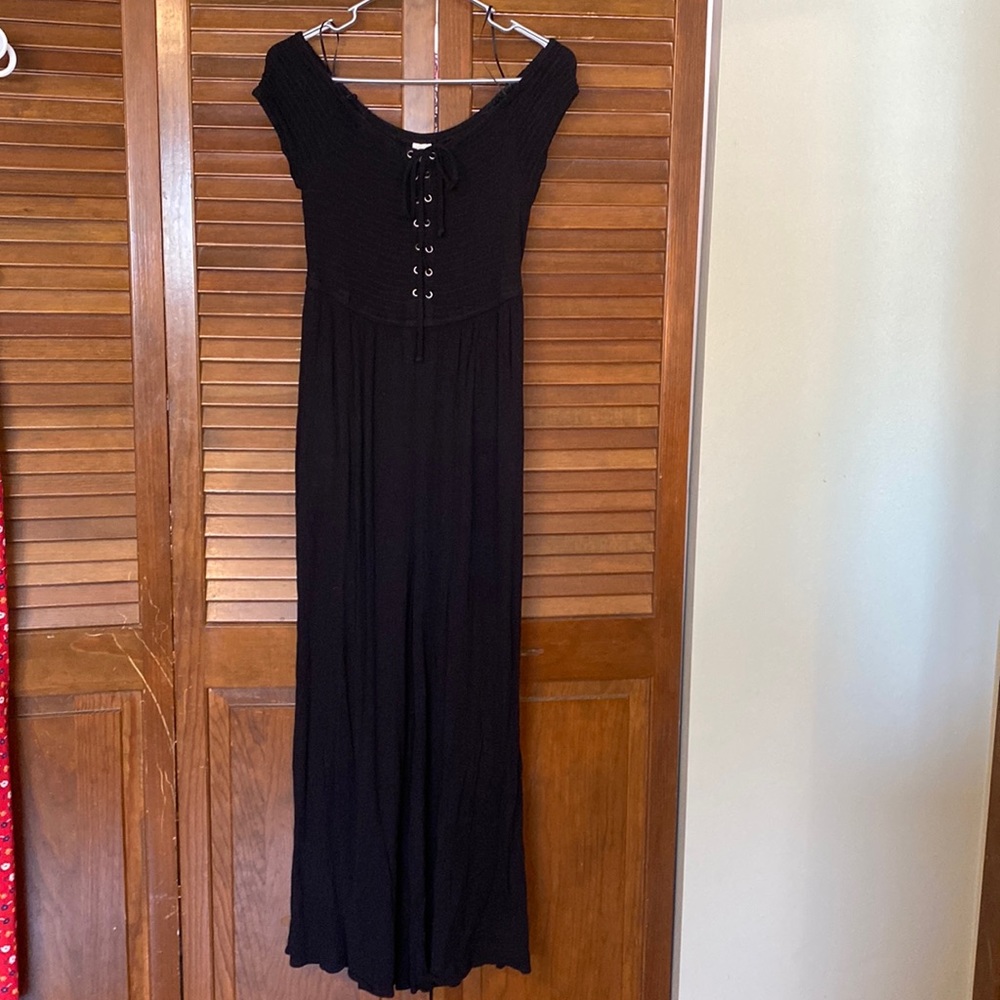 L space step thru jumpsuit